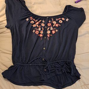 Beautiful floral tee